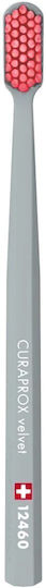Curaprox CS 12460 Velvet Zahnbürste Ultraweich Grey / Pink