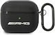 Mercedes-Benz AMA3SLWK Leather Case with Keychain Black for Apple AirPods 3