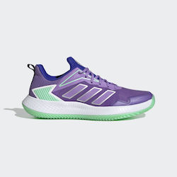 adidas Defiant Speed Men's Tennis Shoes for Clay Courts Violet Fusion / Silver Metallic / Pulse Mint adidas Defiant Speed Men's Tennis Shoes for Clay Courts Violet Fusion / Silver Metallic / Pulse Mint