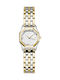 Rosefield The Gemme Two Tone Women's Watch with Gold Metal Bracelet