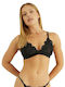 Norddiva Lingerie Vanessa Women's Bralette Bra Black