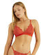Norddiva Lingerie Vanessa Women's Bralette Bra Orange