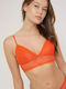 DKNY Portocaliu Bralette pentru femei