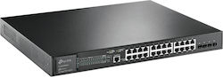 TP-LINK TL-SG3428XMP v2 Managed L2 PoE+ Switch με 24 Θύρες Ethernet και 4 SFP Θύρες