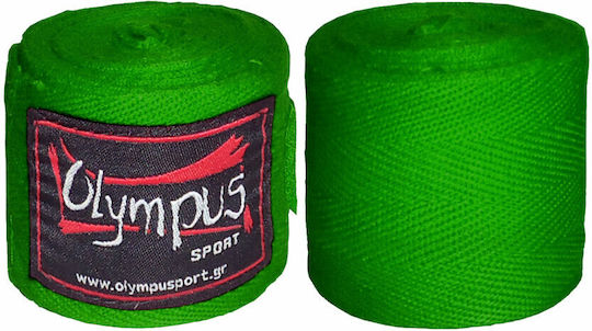 Olympus Sport Боксови 521123 521123 Бандажи 3.5м Зелени
