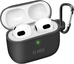SBS Калъф с кука в Черен цвят за Apple AirPods 3