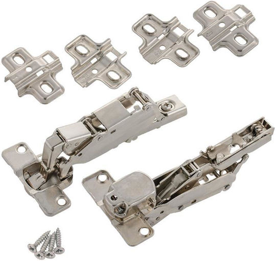 ArteLibre Metallic Cabinet Hinge Countersunk