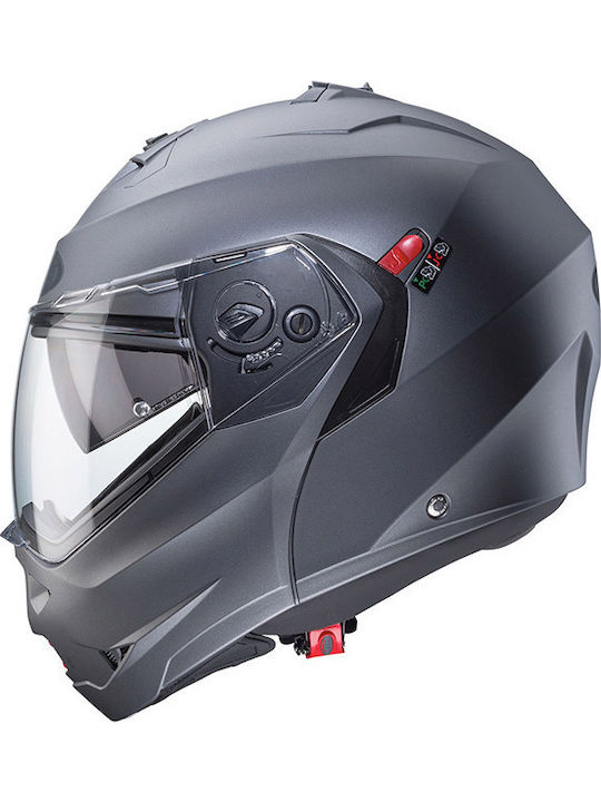 Caberg Duke-X Gun Metal Κράνος Μηχανής Flip-Up ...
