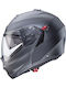 Caberg Duke-X Gun Metal Κράνος Μηχανής Flip-Up ECE 22.06 1550gr με Pinlock και Sunvisor