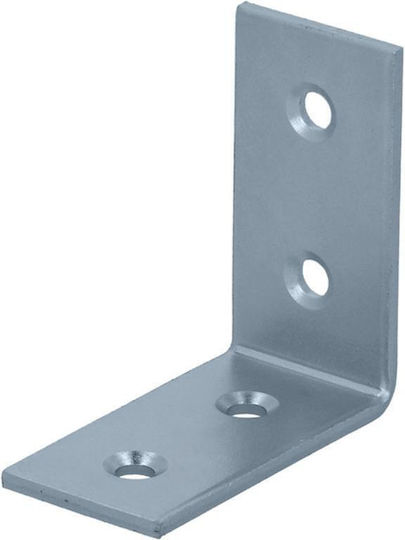 ArteLibre Eckregal Aluminium in Silber Farbe 20x40mm 1Stück 04010490