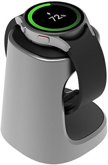 Samsung Smartwatch Charging Stand Stand Silber (Galaxy-Uhr)