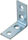 ArteLibre Eckregal Aluminium in Silber Farbe 30x30mm 1Stück 04010337