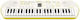 Casio Αρμόνιο Sa80 με 44 Πλήκτρα Λευκό