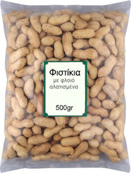 Nutsbox Raw Redskin Peanuts With Shell Salted 500gr