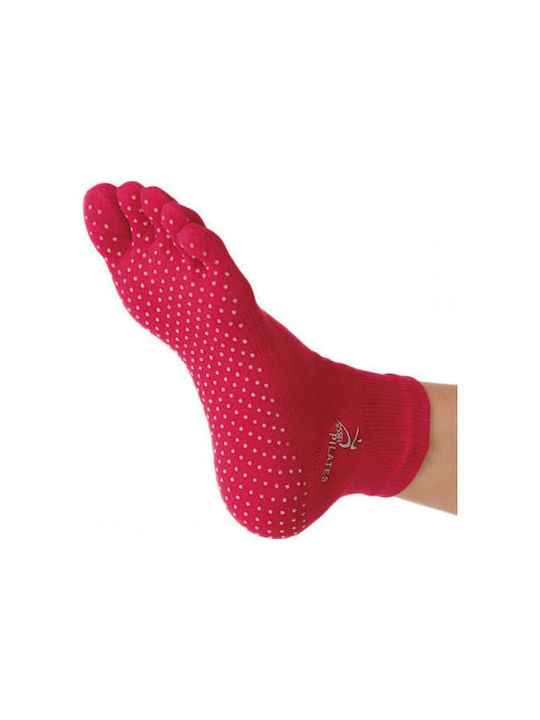 Sissel Κάλτσες για Yoga/Pilates Ροζ 1 Ζεύγος
