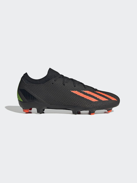 Adidas X Speedportal.3 FG Χαμηλά Ποδοσφαιρικά Παπούτσια με Τάπες Μαύρα