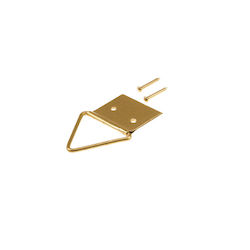 ArteLibre No3 Metallic Hanger Kitchen Hook with Nail Gold 10pcs 04010991