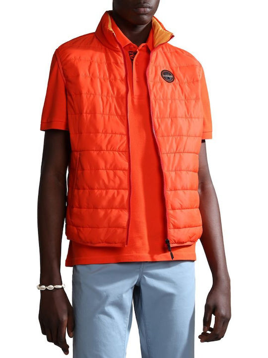 Napapijri Acalmar Sleeveless Jacket Orange
