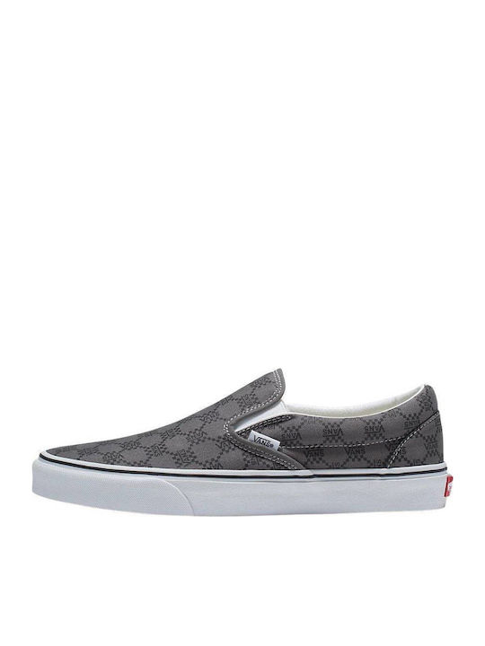 Monogram Classic Herren Slip-Ons Gray