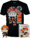 Funko Pop! / Pop! Tees Animation: Naruto - Pain (L) Glows in the Dark