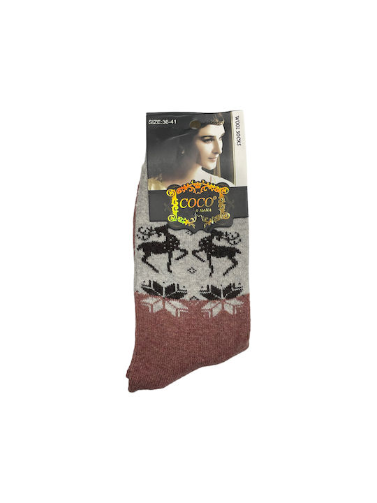 Coco&Hana Herren Socken Rosa 1Pack