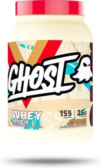 Ghost 100% Whey Protein Protein Whey Gluten Free with Flavor Chocolate Chip Cookie 924gr