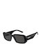 Arnette Sunglasses with Black Plastic Frame and Black Lens AN4318 121487