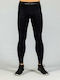GSA Thermal Leggings Ανδρικό Ισοθερμικό Παντελόνι Μαύρο