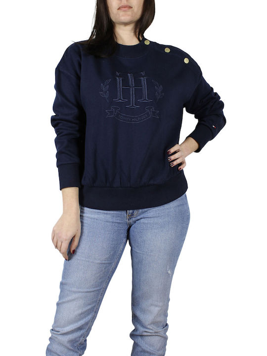 Tommy Hilfiger Women's Sweatshirt Navy Blue