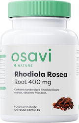 Osavi Rhodiola Rosea Root 400mg 120 Vegetable Capsules