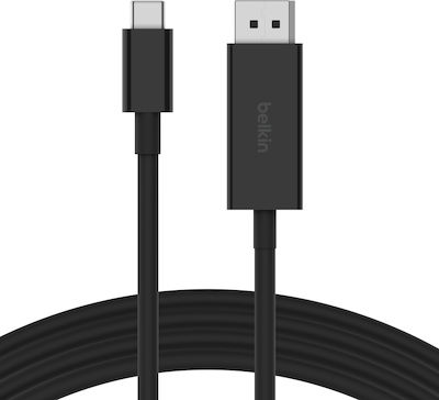 Belkin USB 2.0 Cable USB-C male - DisplayPort male Black 1.4m (AVC014BT2MBK)