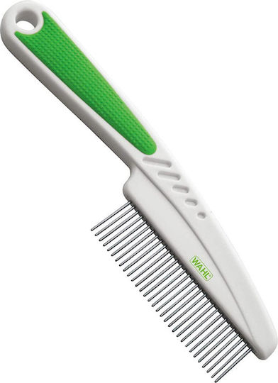 Wahl Professional Detangling Dog Comb Comb for Misc Hair Lengths for Hair Removal White
