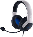 Razer Kaira X for PlayStation Licenced Over Ear Gaming Headset με σύνδεση 3.5mm Λευκό