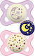 Mam Orthodontic Pacifiers Silicone Stars - Moon...