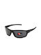 Polareye PL66 Men's Sunglasses with Matt Black Plastic Frame and Black Polarized Lens