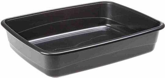Ferplast Nip 20 Λεκάνη Γάτας Μαύρη Μ54.5 x Π39.5 x Υ12.5cm