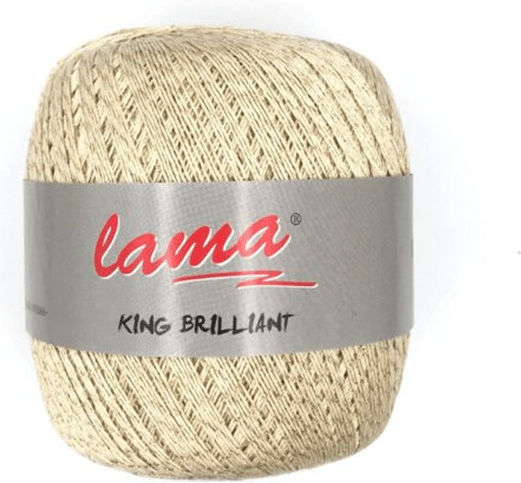 Lama King Brilliant Fir De Dantelă Sintetic 02 Auriu 560m 100gr