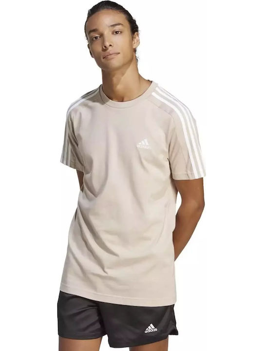 adidas Essentials 3-Stripes Тениска Бял