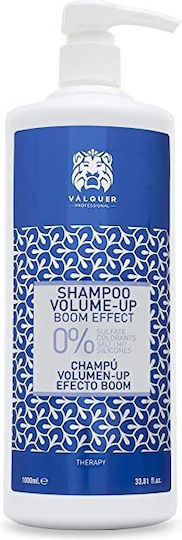 Valquer Volume Up Boom Effect Shampoo for Itching for All Hair Types 1000ml