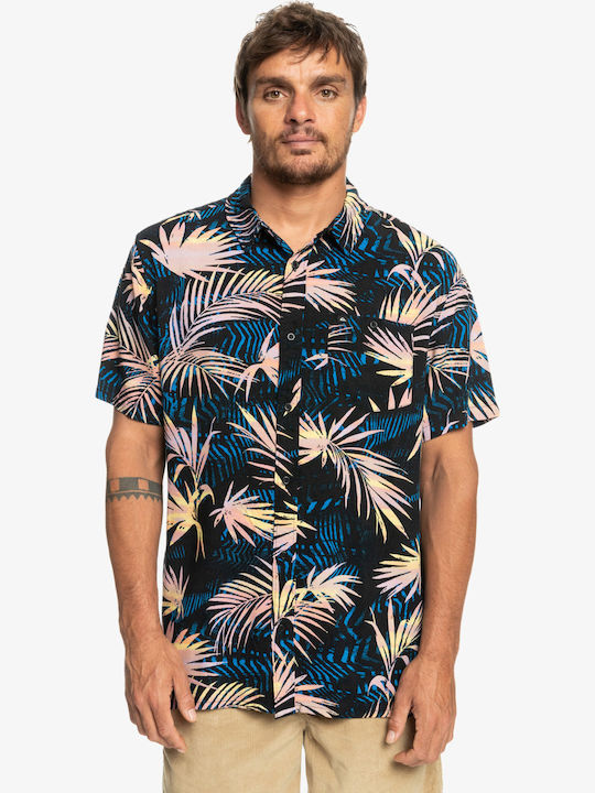 Petrol Industries Herren Kurzarm-Shirt – All-Over-Print, Navy Blue, Aus Hochwertigem Material