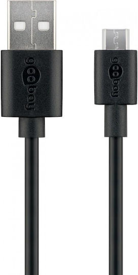 Goobay 2m Regular USB 2.0 to micro USB Cable (38660)