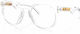Oakley HSTN RX Прозрачен Мъжки Пластмасов Рамка...
