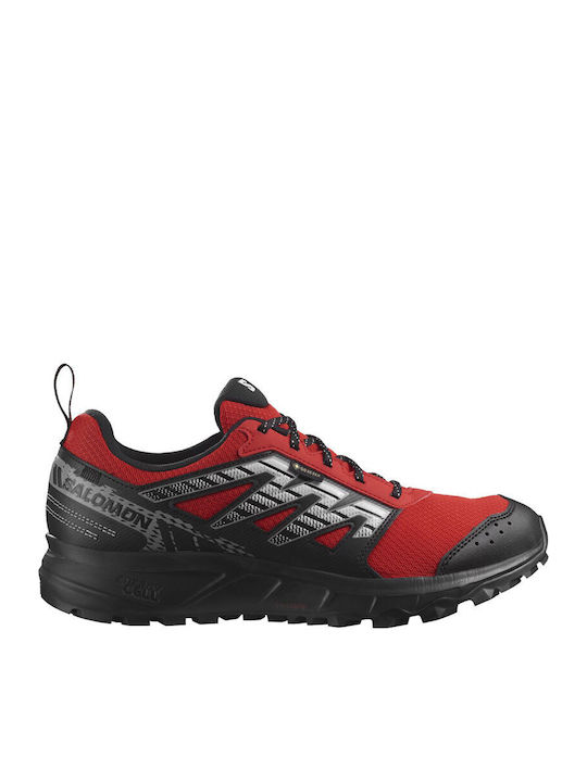Wander GTX Sport Shoes Trail Running Red Waterproof with Gore-Tex Membrane