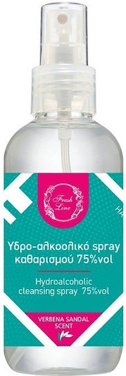 Fresh Line Hand Sanitizer Spray 100ml Verbena Sandal