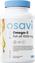 Osavi Omega 3 Fischöl 1000mg 60 Softgels