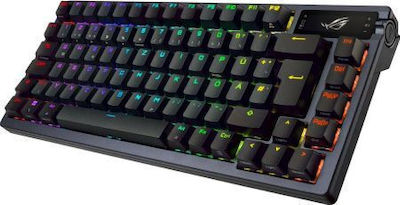 Asus ROG Azoth Wireless Gaming Tastatură Mecanică cu ROG NX Red comutatoare și iluminare RGB (Engleză US)