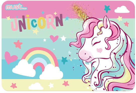 Must Team Подложки за чинии Многоцветен Unicorn от Пластмаса 1бр