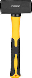 Deko Vorschlaghammer mit Fiberglas-Griff