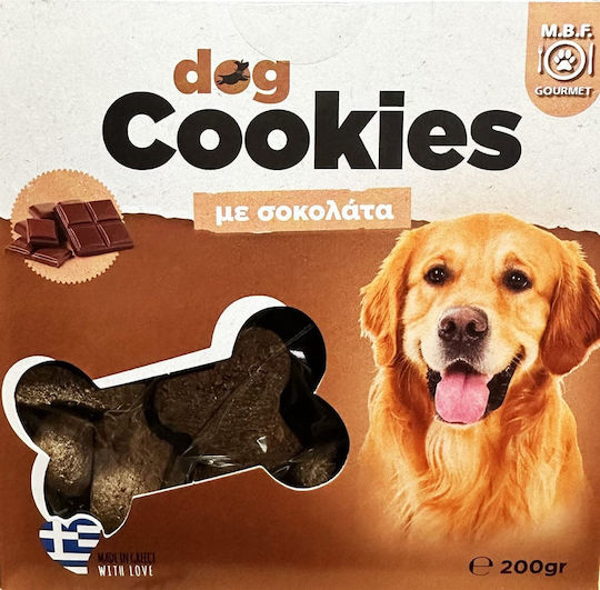 M.B.F. Biscuit Dog with Chocolate 200gr MBF182