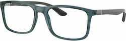 Ray Ban Frames Γυναικείος Κοκκάλινος Σκελετός Μ...